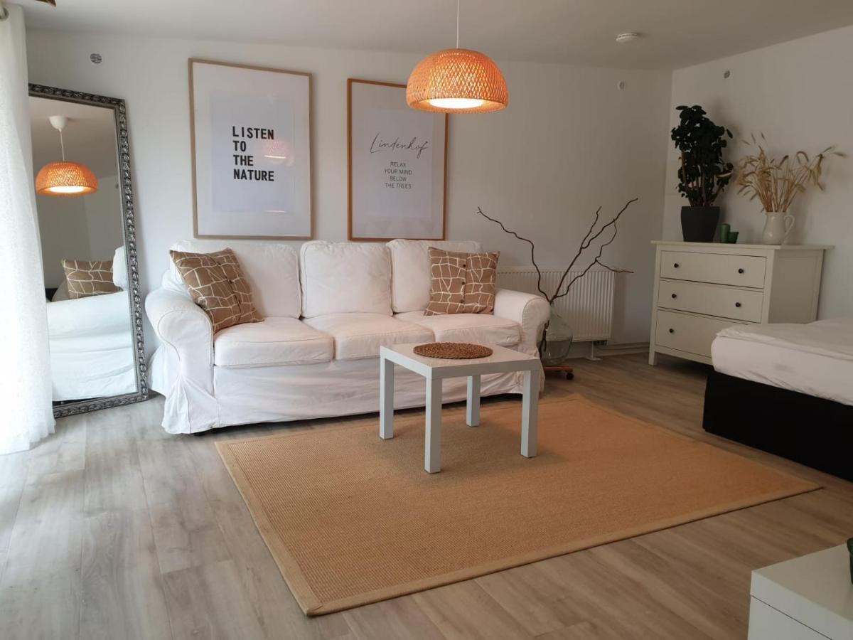 Ferienwohnung Lindenhof, Zentrumsnah Mit Terrasse Und Grillmoeglichkeit Magdeburgo Exterior foto